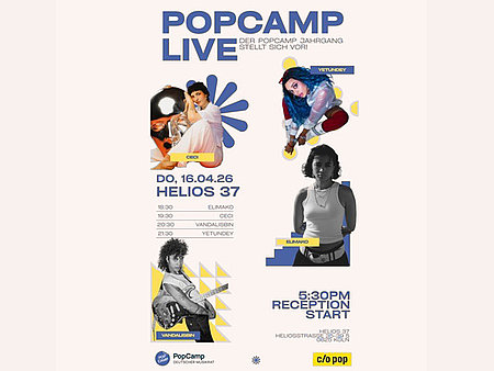 PopCamp Collage zur c-o pop