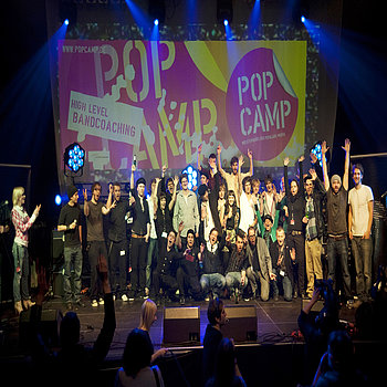 PopCamp 2010 Gruppenfoto Live